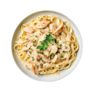 Fettuccine ao Molho Branco com Frango